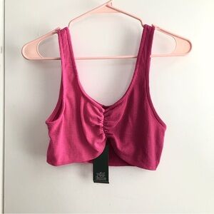 Wild Fable Scrunched Cami Crop Top